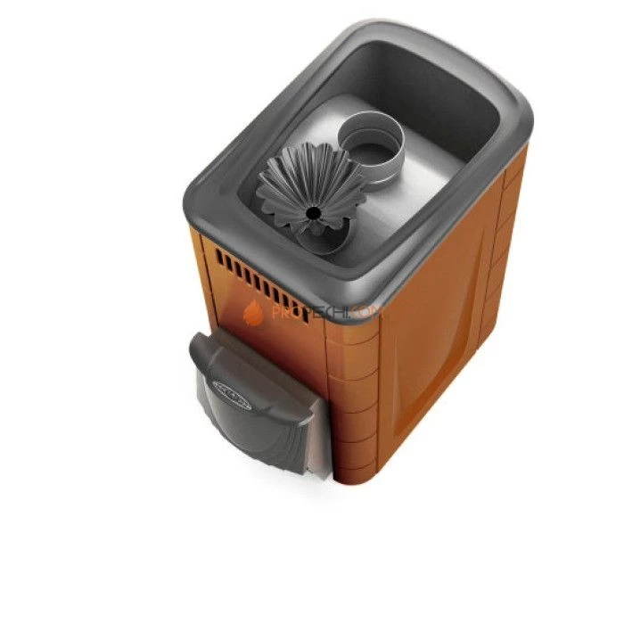 Печь для бани Термофор Ангара 2012 Inox ДА КТК ЗК терракота