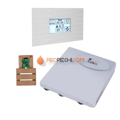 Комплект управления сауной SAWO INNOVA STEEL TOUCH S ДО 15 КВТ