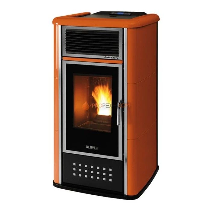 Отопительная печь Klover BELVEDERE 22 TOP (охра)