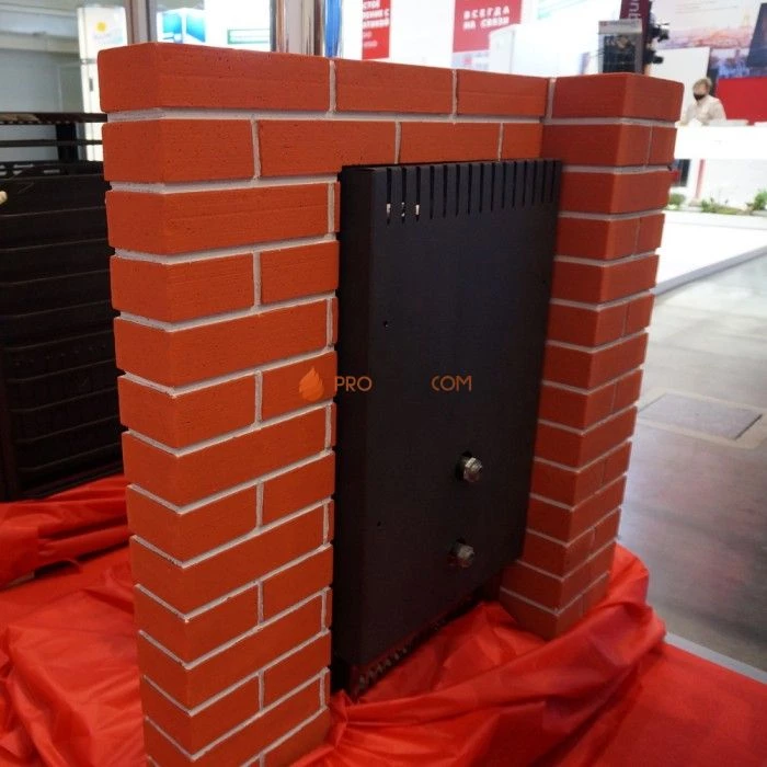 Дровяная печь для бани Ермак 3D