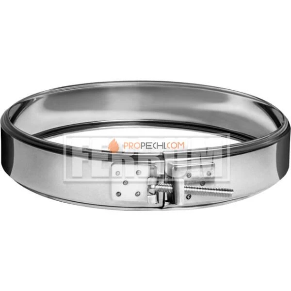 Хомут обжимной (430/0,5 мм) Ø100