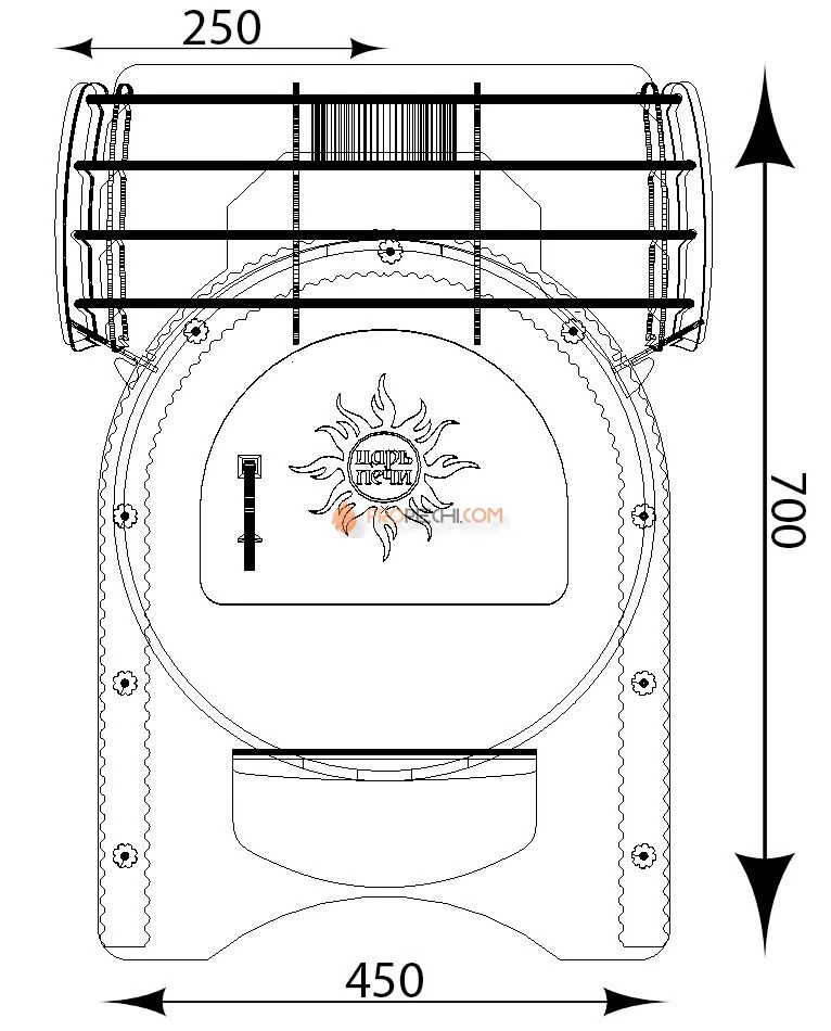 Банная печь Царь Печи Любаня