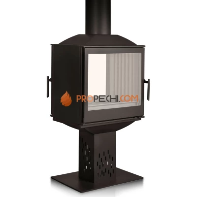 Печь-камин Liseo Castiron LCI 5 GDF Compact