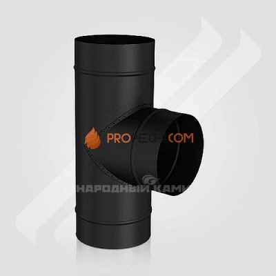 Тройник 100 мм. угол 90