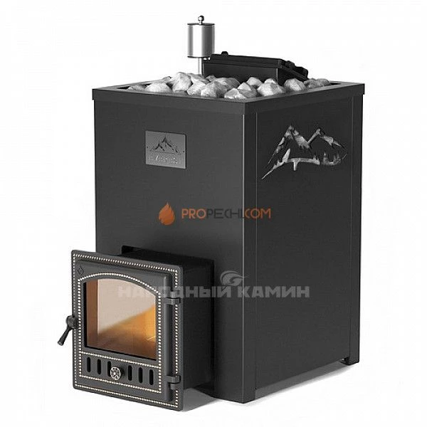 Кожух для банной печи Эверест INOX 20 «ГОРЫ»