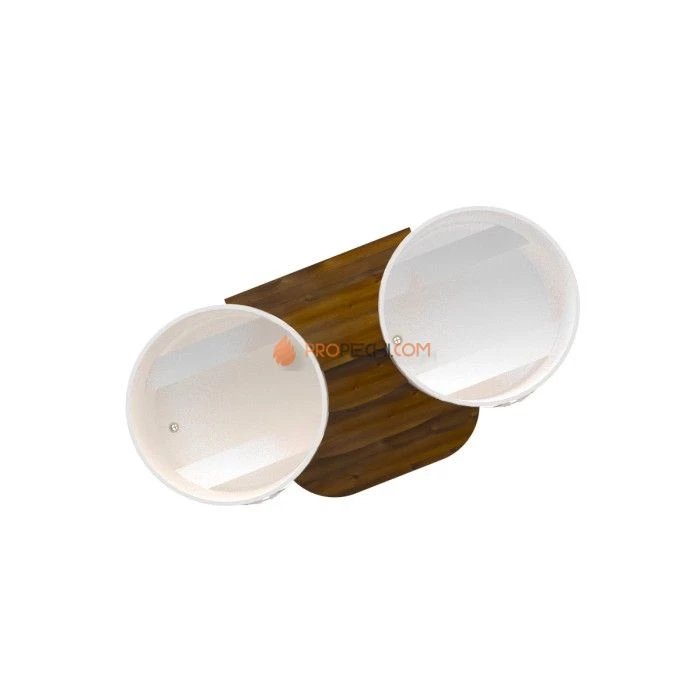 Подиум BentWood на 2 купели D 1,17 Рустик мореный