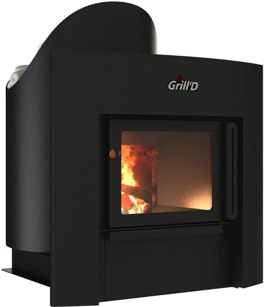 Банная печь Grill'D Aurora 180 Window (дверца со стеклом)