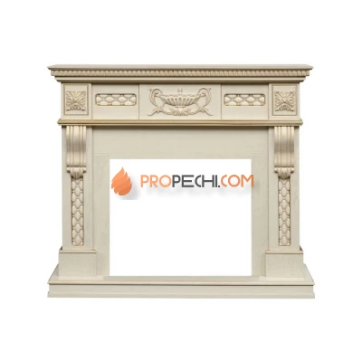 Портал Dimplex Corsica - Слоновая кость с патиной