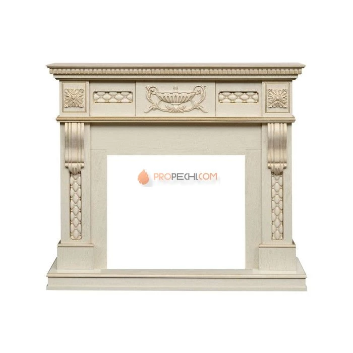 Каминокомплект Dimplex Corsica - Слоновая кость с патиной с очагом Symphony 26 inch DF2608-INT