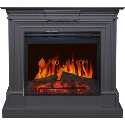 Каминокомплект Royal Flame Chelsea - Graphite Grey с Электрическим очагом Royal Flame Jupiter FX New
