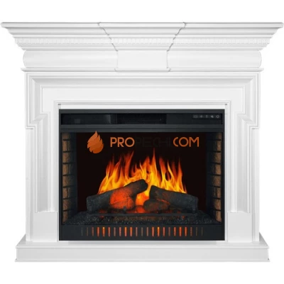 Каминокомплект Royal Flame Torino - Белый с очагом Vision 30 EF LED FX