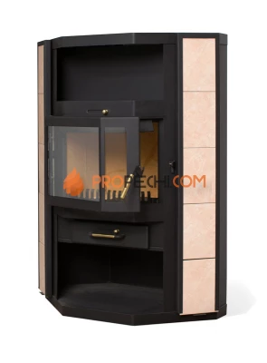 Печь-камин Мета Печора Аква