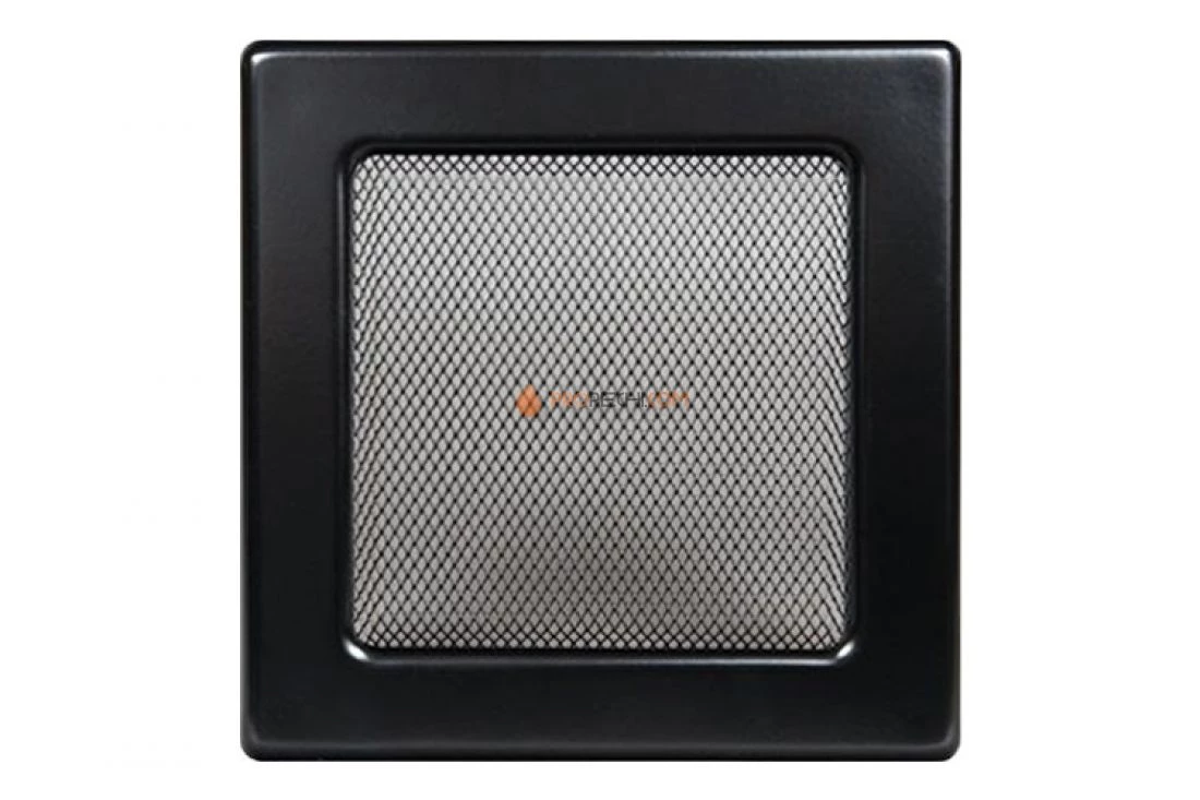 Вентиляционная решетка 110х110 мм. черный