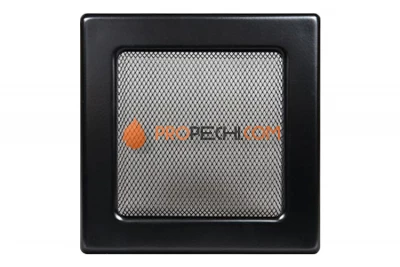 Вентиляционная решетка 110х110 мм. черный