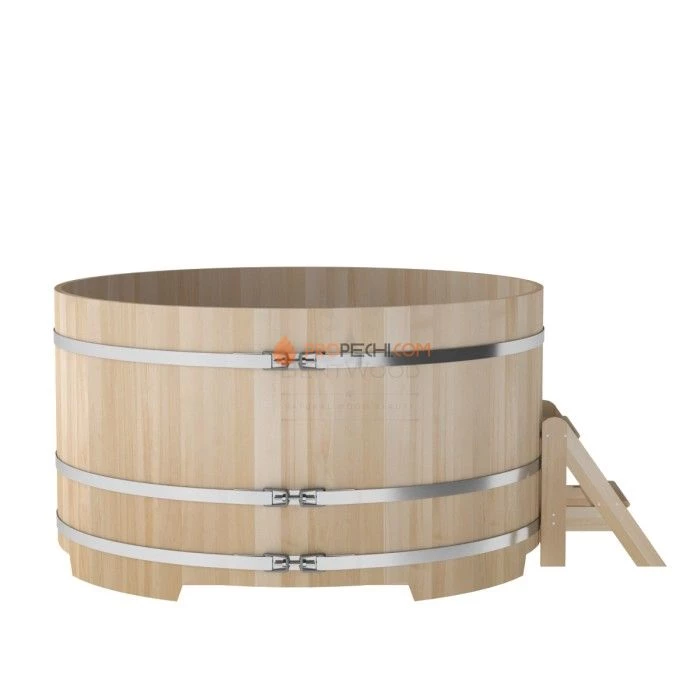 Купель BentWood круглая из кедра d=1,80 премиум