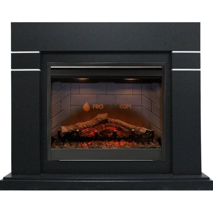 Каминокомплект Dimplex Lindos - Черный (Высота 985мм) с очагом Symphony 26 inch DF2608-INT