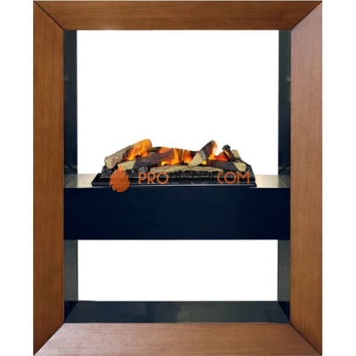 Каминокомплект Dimplex Boxx - Орех с очагом Cassette 600 LNH-INT (с дровами)