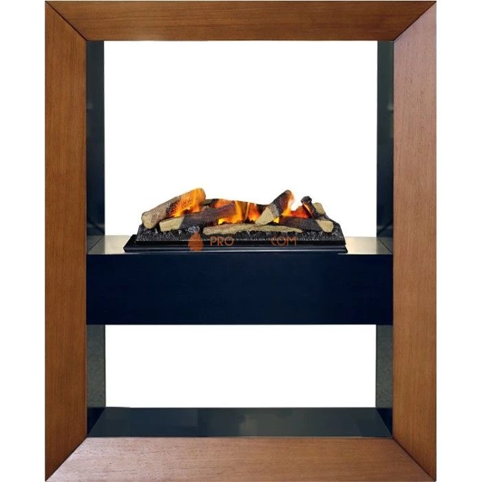 Каминокомплект Dimplex Boxx - Орех с очагом Cassette 600 LNH-INT (с дровами)