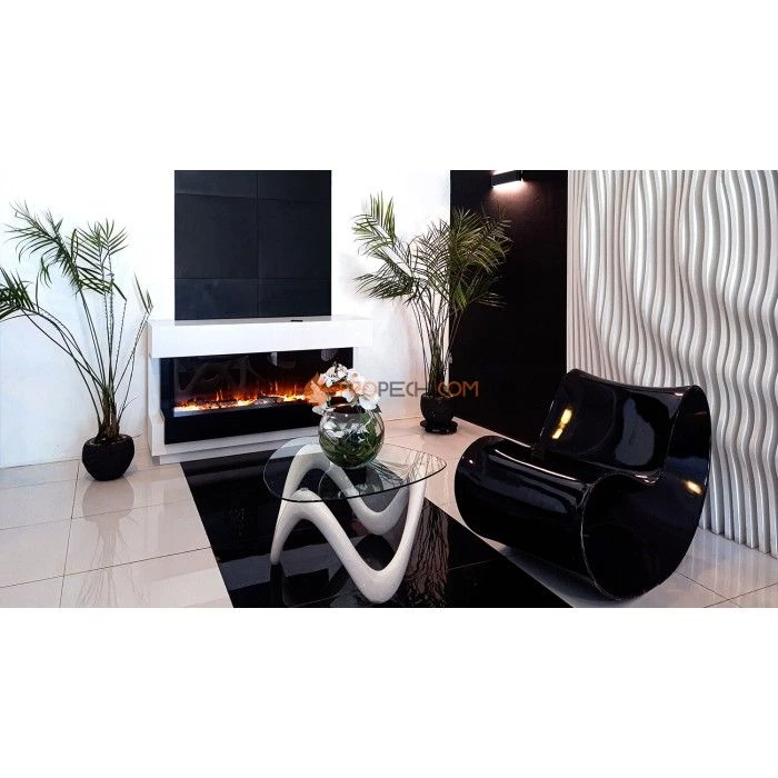 Каминокомплект Royal Flame Cube 50 - Серый графит с очагом Astra 50 RF