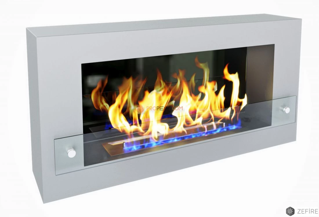 Биокамин Zefire Constant 900 белый со стемалитом