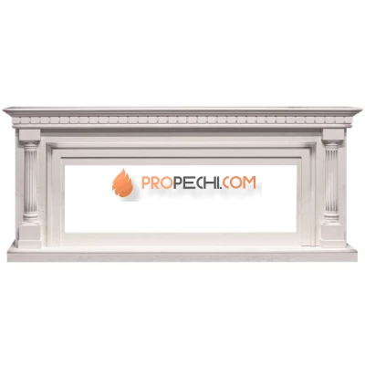 Портал Royal Flame Dallas 60 - Слоновая кость с патиной