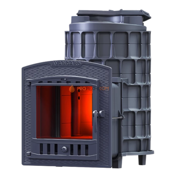 Чугунная печь для бани Гефест Авангард ЗК 30П2
