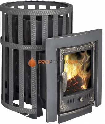 Банная печь Березка "Викинг" 24 (Сетка)
