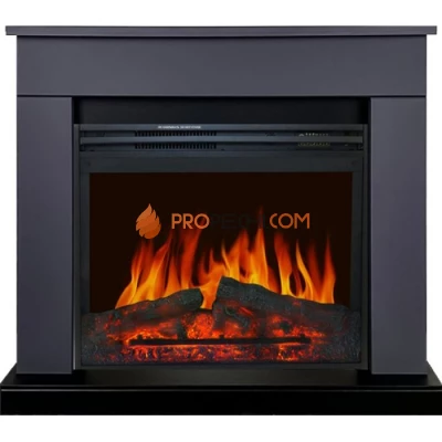 Каминокомплект Royal Flame Bergen (Разборный) - Серый графит с очагом Jupiter FX New