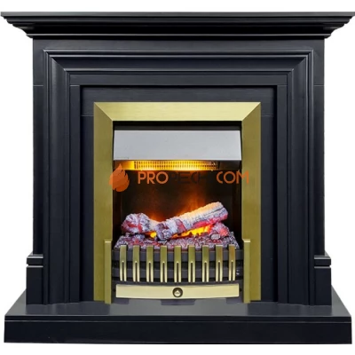 Каминокомплект Dimplex Bradford - Серый графит с очагом Danville Antique Brass FB2