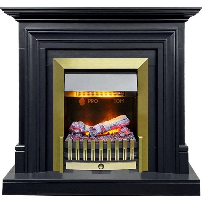 Каминокомплект Dimplex Bradford - Серый графит с очагом Danville Antique Brass FB2