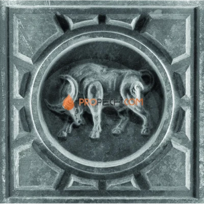 Изразец Телец 607 Talc