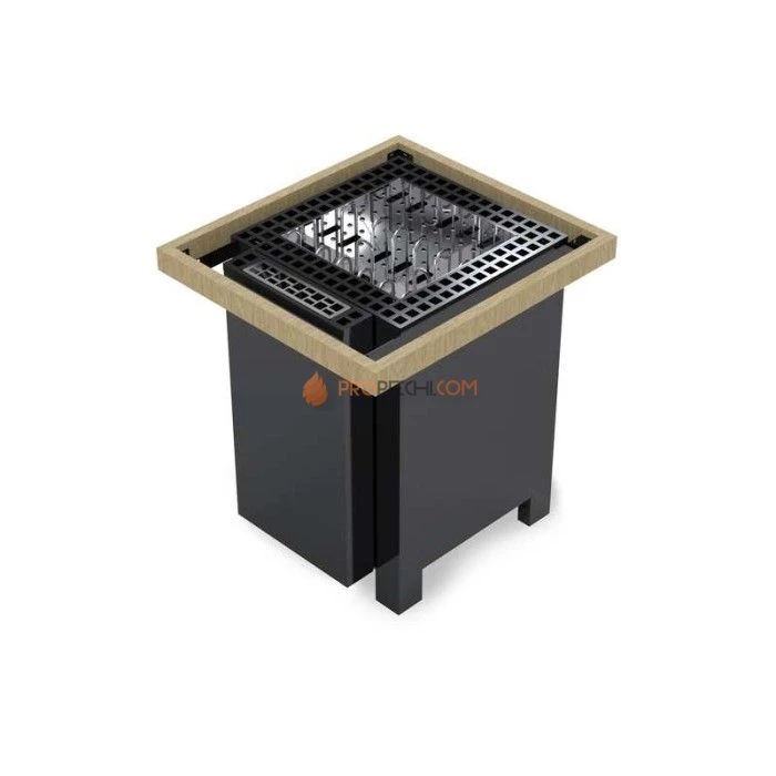 Электрическая печь EOS BlackRock 15 кВт Anthracite