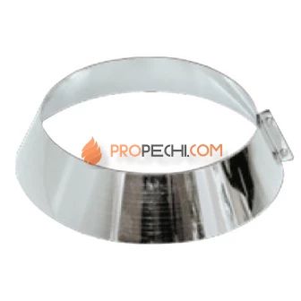 ЮБКА DUH НА ТРУБУ D120 С ИЗОЛЯЦИЕЙ 50 ММ, AISI 304