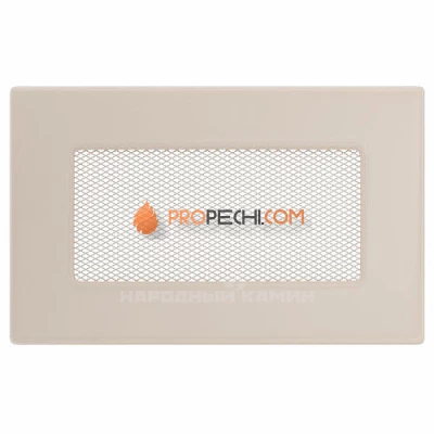 Вентиляционная решетка Kratki 11х17 кремовая