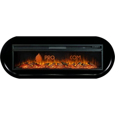 Каминокомплект Royal Flame Ellips - Черный с очагом Vision 60 LOG LED