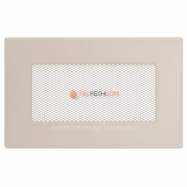 Вентиляционная решетка Kratki 11х17 кремовая