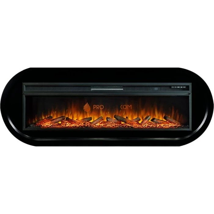 Каминокомплект Royal Flame Ellips - Черный с очагом Vision 60 LOG LED