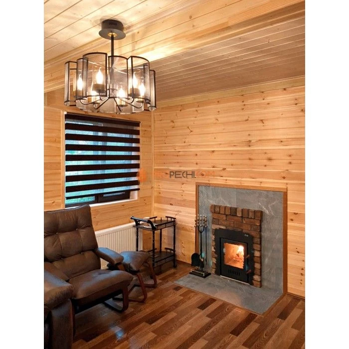 Дровяная банная печь Grill’D Retro Long (Камень колотый 20 кг)