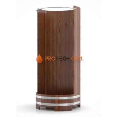 Душевая кабина BentWood с держателем для шторки (лиственница мореная)