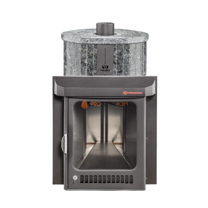 Дровяная печь для бани Ферингер Макси До 38 м³ - Пироксенит наборный