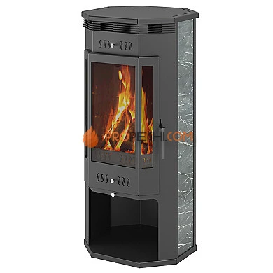 Печь-камин ASTON пристенно-угловой (талькохлорит)