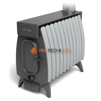 Печь отопительная  Термофор (TMF) ОГОНЬ-БАТАРЕЯ 11 ЛАЙТ антрацит-серый металлик