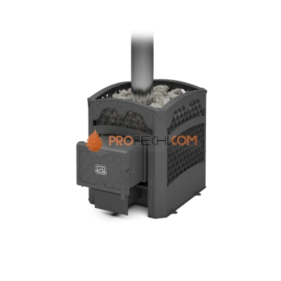 Дровяная печь для бани Теплодар Былина-сетка 12 Ч