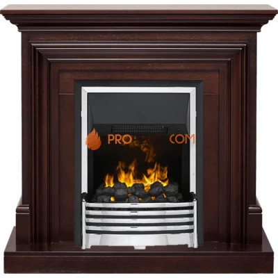 Каминокомплект Dimplex Bradford - Темный дуб с очагом Flagstaff