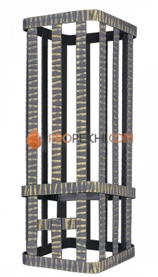 Сетка на трубу для Ураган под шибер (250х250х750) Гефест ЗК 18/25/30/ Гром 30/ Гроза 18