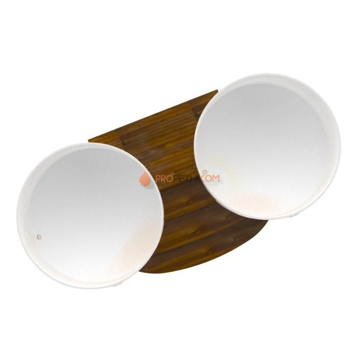 Подиум BentWood на 2 купели D 2,0 Рустик мореный