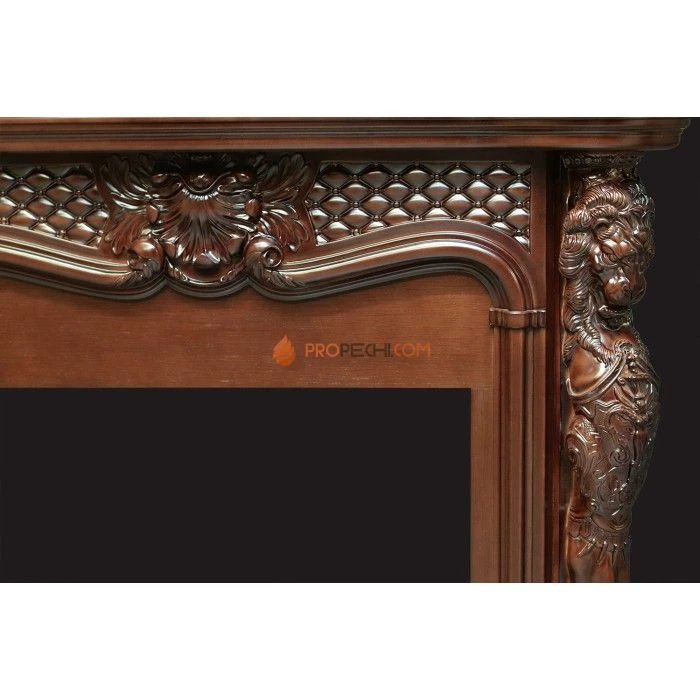 Каминокомплект Dimplex Castle - Слоновая кость с темной патиной с очагом Symphony 30 inch DF3020-INT