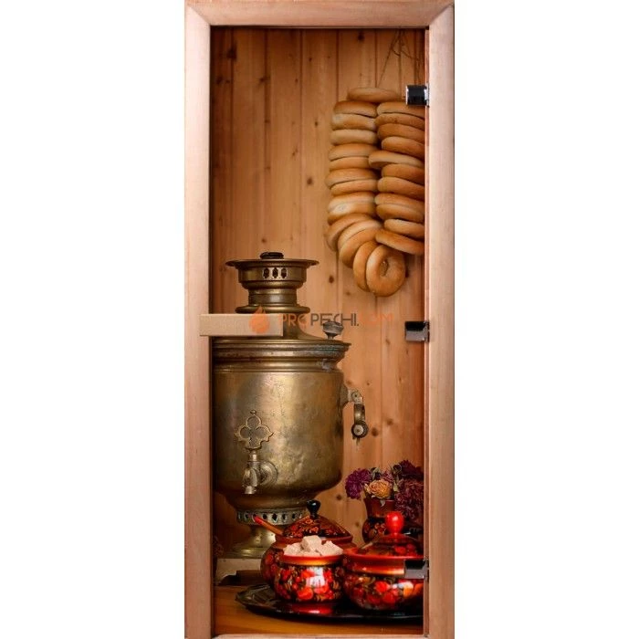 Дверь для бани DoorWood Фотопечать А076, 2000x700 мм