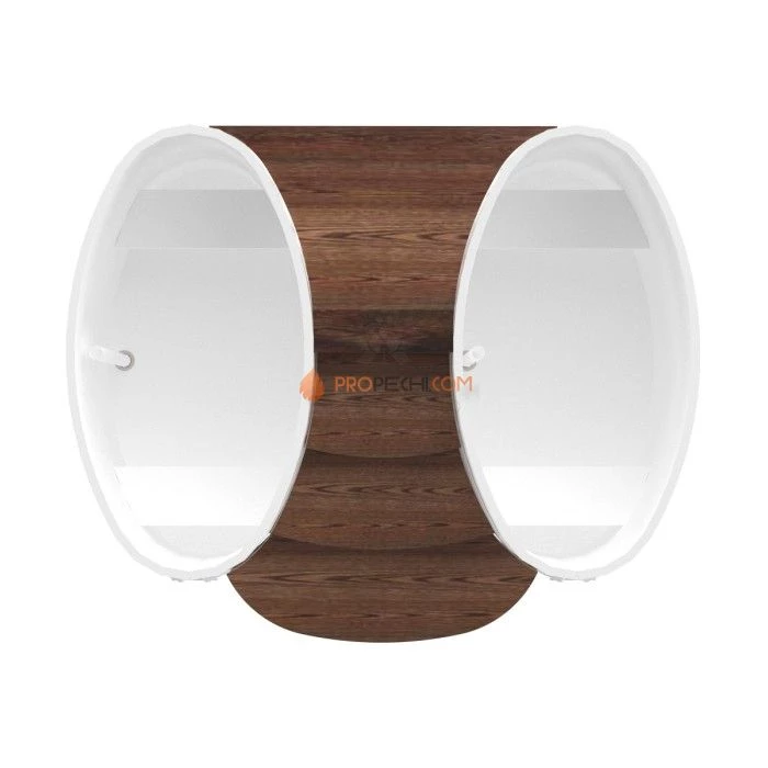 Подиум BentWood на 2 купели 0,69х1,31 из мореного дуба