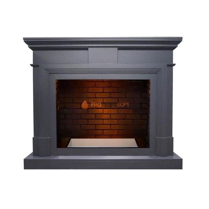 Каминокомплект Dimplex Coventry - Серый графит / Кирпич с очагом Cassette 600 NH